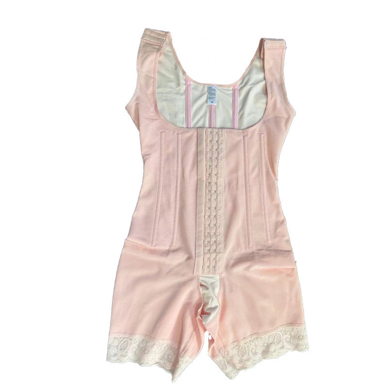 European & American Abdominal Jumpsuit Tight Fit Hip Lifting Body Shaper | Waist Training Corset Pants