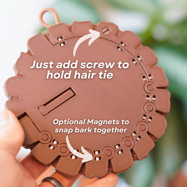 Creative Spill-Proof Wooden Carrier Coaster Set