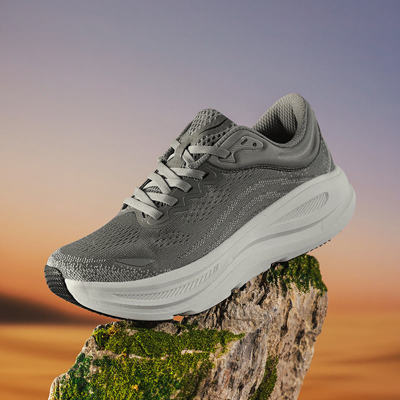 Air Cushion Mesh Breathable Outdoor Running Shoes (Anti-Slip Shock Absorption)