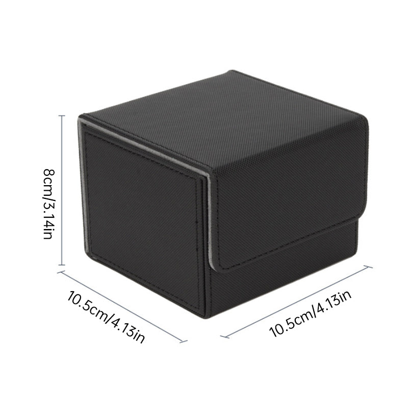 Magnetic Trading Card Storage Box | 100+ Sleeved Card Capacity Case