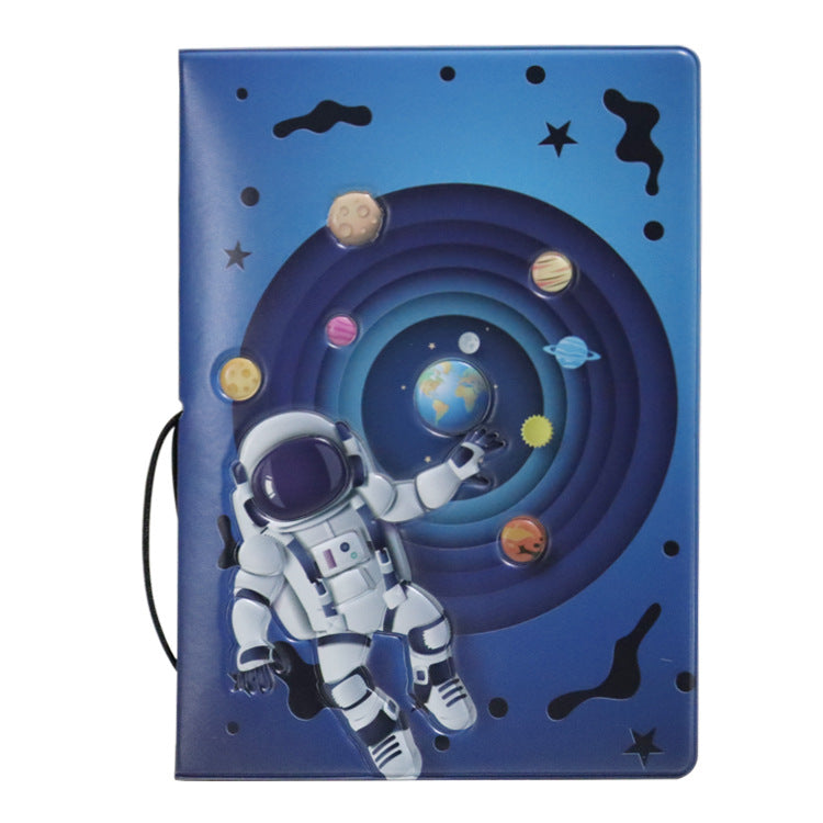 Creative Stereoscopic Space/Astronaut Passport Holder - Travel Document Protection Set