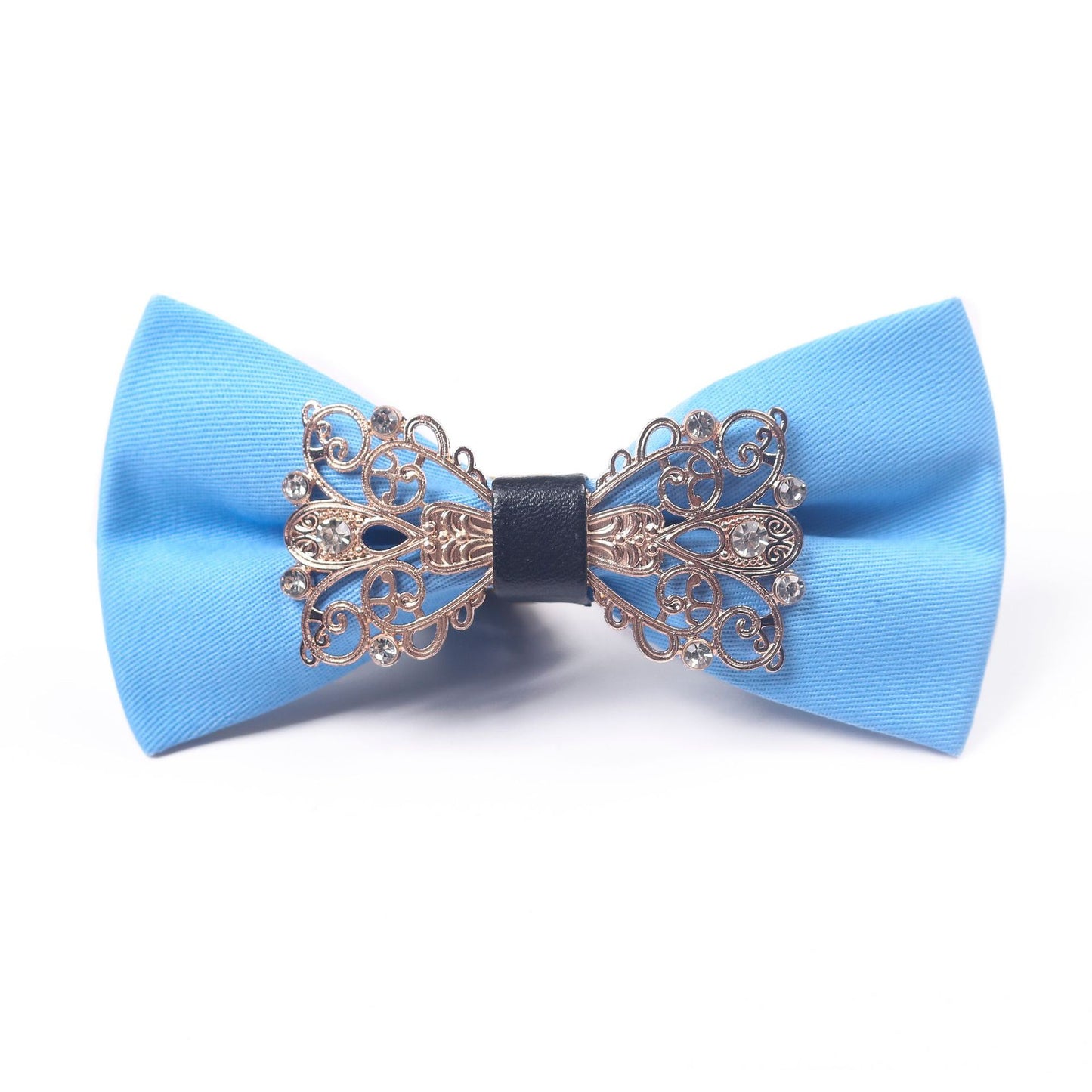 Luxury Metal Diamond Bow Tie for Men - Elegant Red Carpet Party Wear