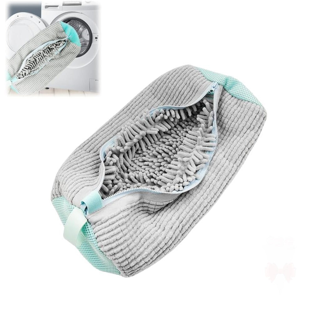 Anti-Deformation Shoe Washing Bag – Protective Mesh Laundry Bag for Sneakers & Delicate Shoes