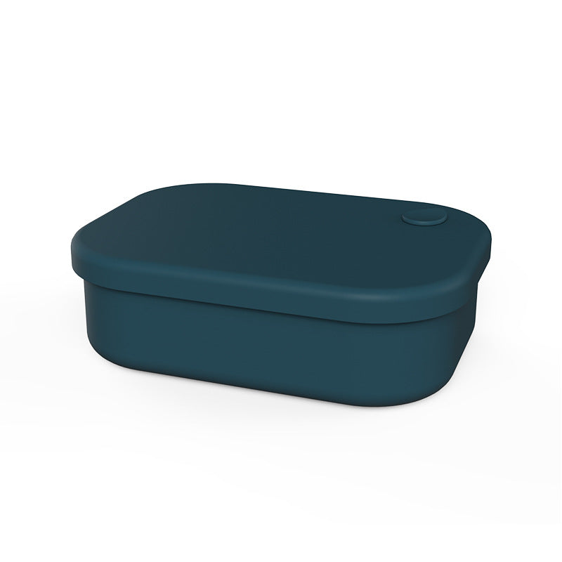 Food Grade Silicone Compartment Lunch Box - Microwave Safe Bento Box