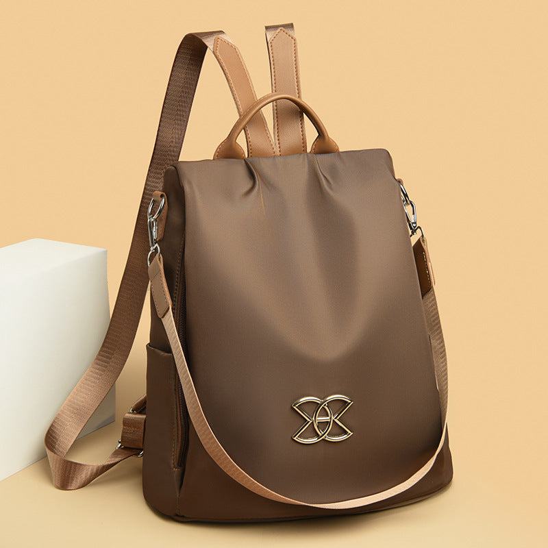 Luxury Travel Backpack for Women - Elegant Fashion Shoulder Bag & Anti-Theft Rucksack