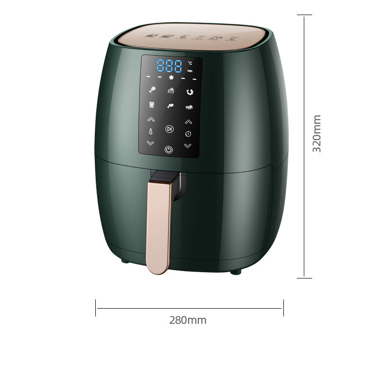 5.5L Smart Touch Digital Air Fryer - Large Capacity Automatic Power-Off