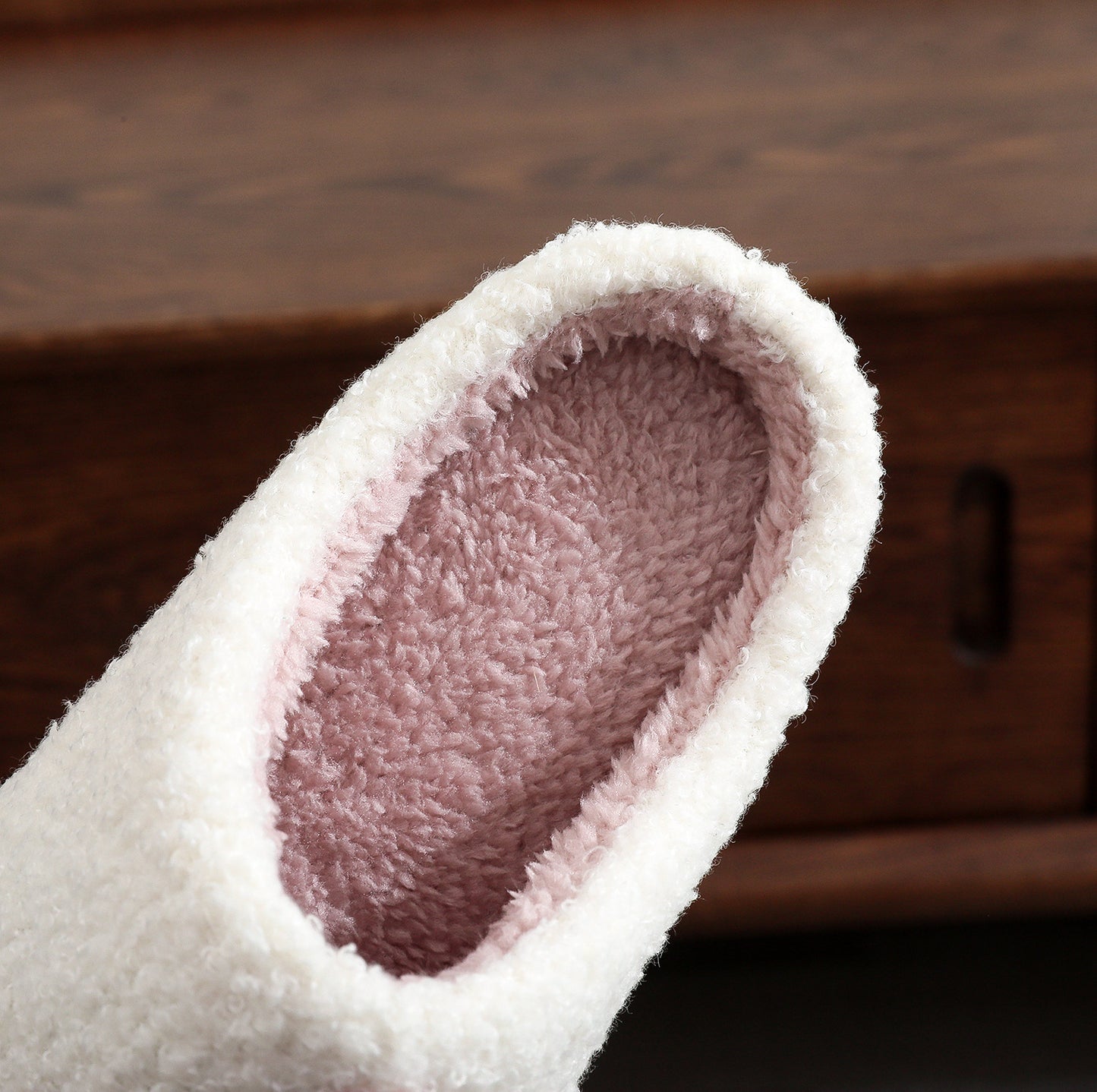 Comfortable Home Slippers for Women with Martini Embroidery