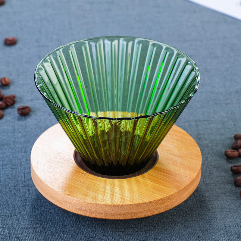 Handmade Japanese Glass Pour Over Coffee Pot Set