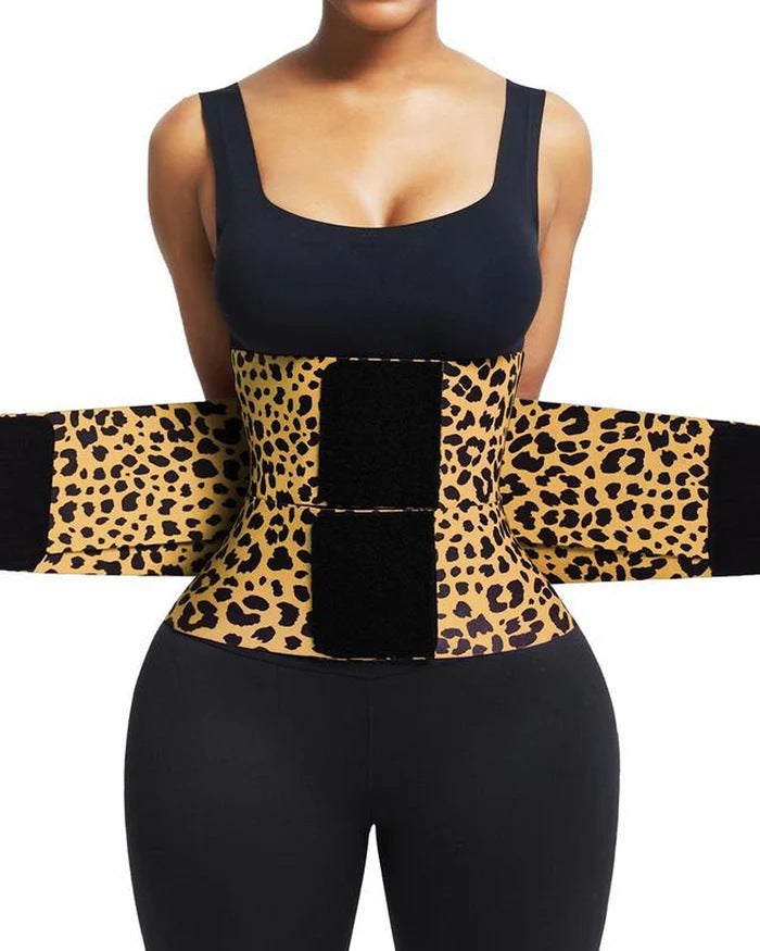 Adjustable Sports Abdominal Belt Waist Trainer | Sweat Band for Body Shaping & Weight Loss