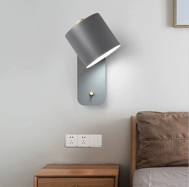 Modern Adjustable LED Wall Light – Elegant Bedside Lamp for Bedroom, Study & Corridor