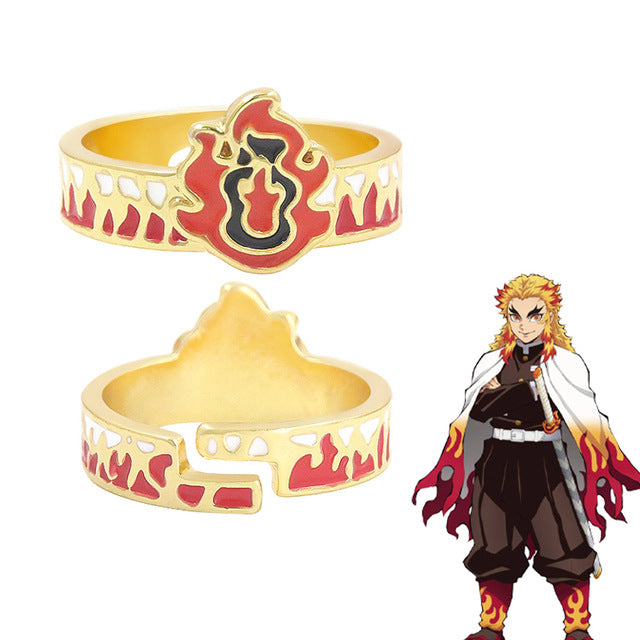 Demon Slayer Nezuko Kamado Adjustable Ring