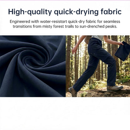 Women's Convertible Hiking Pants | Quick-Dry Waterproof Cargo Trousers