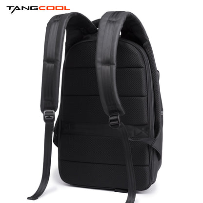 TANGCOOL Large Capacity Men's Travel Backpack with USB Charging Port