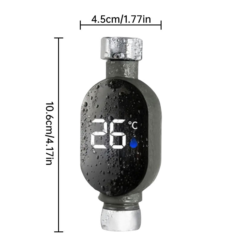 LED Digital Shower Thermometer – Real-Time Water Temperature Monitor for Safe & Comfortable Bath