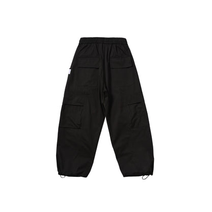 Unisex Loose Fit Straight-Leg Casual Multi-Pocket Cargo Pants