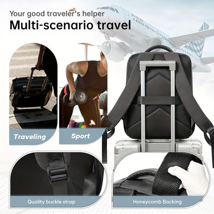 Expandable Vacuum Compression Travel Backpack - Ryanair Approved Cabin Bag