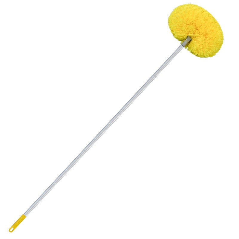 Long-Reach Circular Ceiling Fan Duster – Extendable Aluminum Pole for Easy High-Access Cleaning