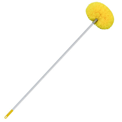 Long-Reach Circular Ceiling Fan Duster – Extendable Aluminum Pole for Easy High-Access Cleaning