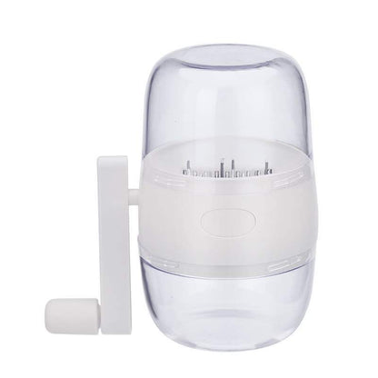Manual Hand-Crank Nut & Peanut Crusher - Multi-Functional Dried Fruit Grinder & Garlic Mincer for Kitchen