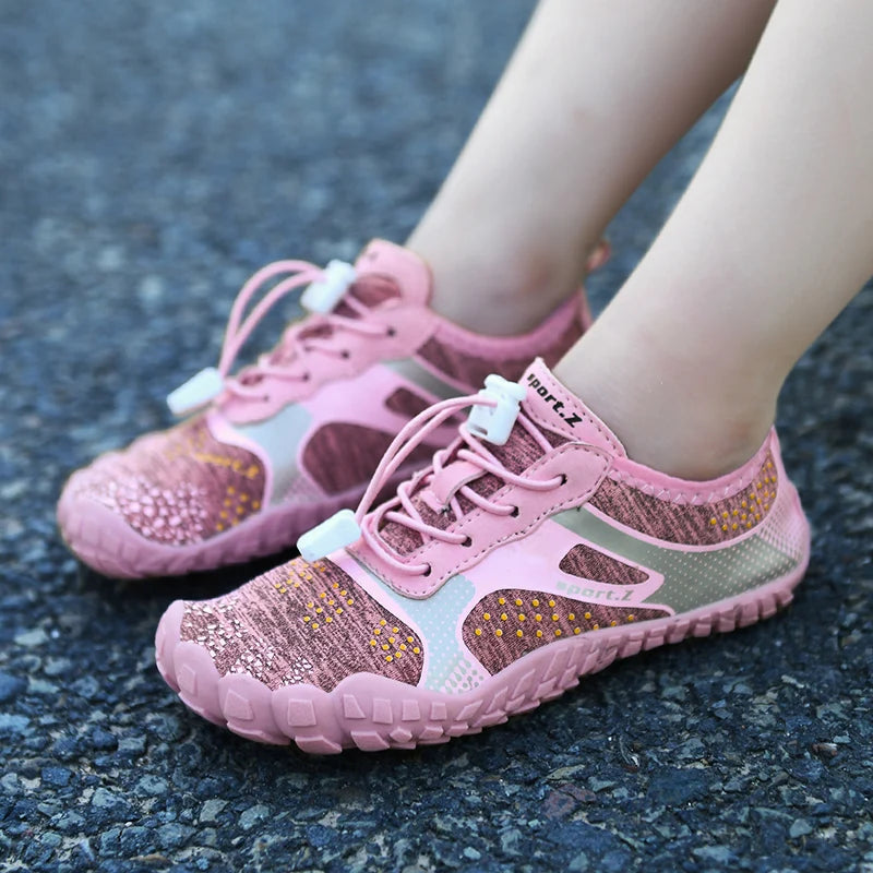 Kids' Breathable Water Shoes - Boys & Girls Swim, Dive & Beach Sneakers