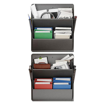Adhesive RV Shoe Storage Bag - Over-The-Door Hanging Organizer with Deep Pockets