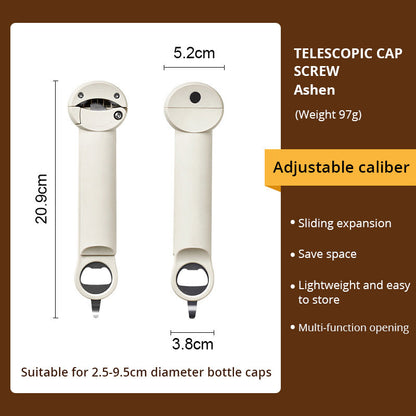 Stainless Steel Labor-Saving Jar & Bottle Opener