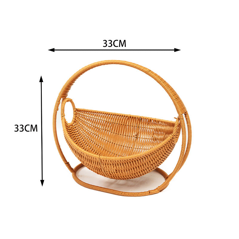 Indoor Wicker Pet Hammock | Elevated Hanging Basket Bed for Cats & Small Dogs