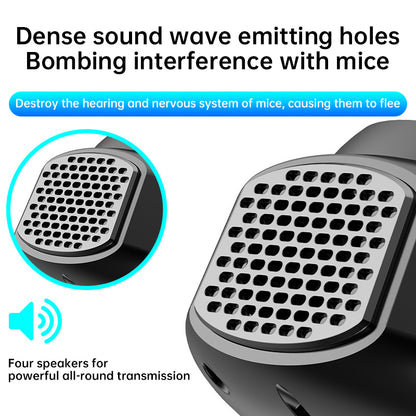 4-in-1 Ultrasonic Electronic Pest Repeller for Rodents, Mosquitoes, and