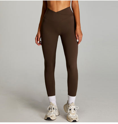 Premium High Waisted Sports Leggings for Women - Tight Fitting Yoga Pants