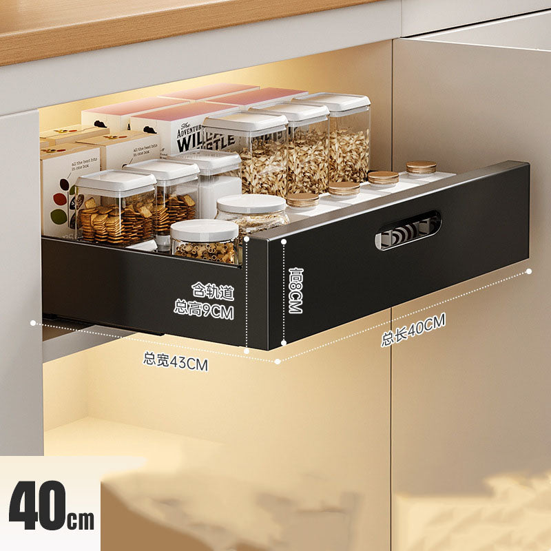 Multi-Purpose Pull-Out Kitchen Drawer Organizer – Sliding Storage Rack for Dishes, Spice Jars & Cabinets