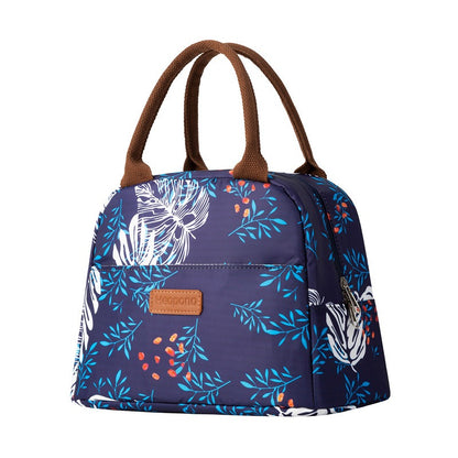 Printed Thermal Lunch Bag - Insulated Aluminum Foil Bento Tote