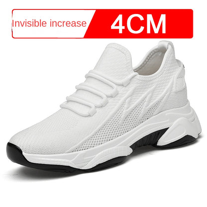 Summer 10CM Height Increasing Men's Shoes (Breathable Fly Woven Mesh)