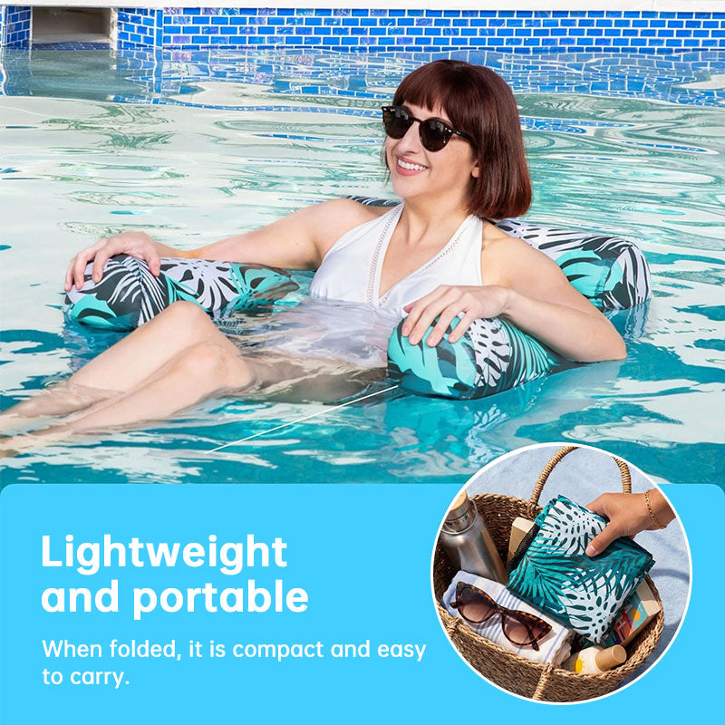 4-in-1 Floating Water Lounge Chair & Recliner for Adults