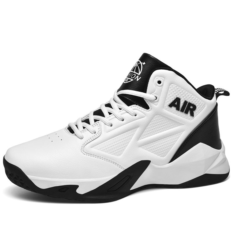 Men's Mid Top Basketball Shoes - High Performance Casual Sports Running Sneakers