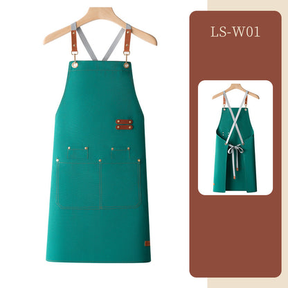 Stylish Professional Chef Apron for Kitchen & Catering | Stain-Resistant Waterproof Workwear