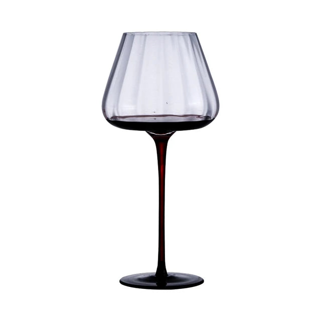 Elegant Creative Black Bow Tie Crystal Wine Glass | High-End Burgundy & Champagne Goblet