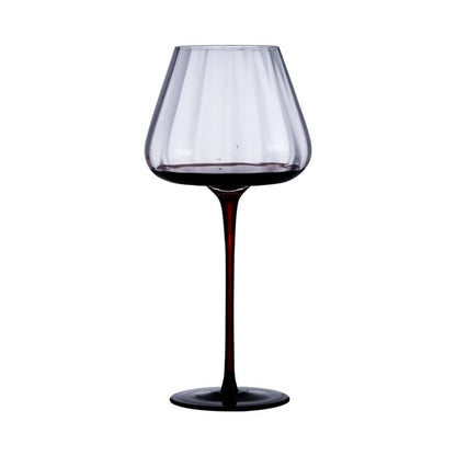 Elegant Creative Black Bow Tie Crystal Wine Glass | High-End Burgundy & Champagne Goblet