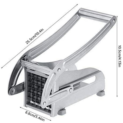 Stainless Steel Manual French Fry Cutter and Potato Slicer