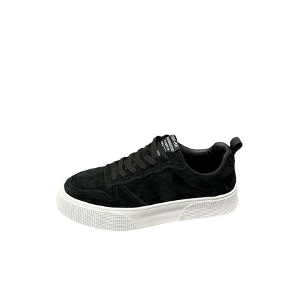 Men's Suede Casual Board Shoes - Comfortable Soft Sole Lightweight Sneakers
