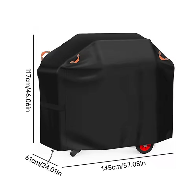 210D Waterproof BBQ Grill Cover | Heavy Duty Windproof Protector