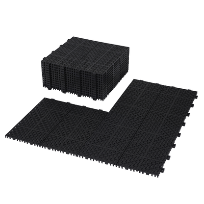 Non-Slip Drainage Floor Tiles for Showers, Patios, and Balconies