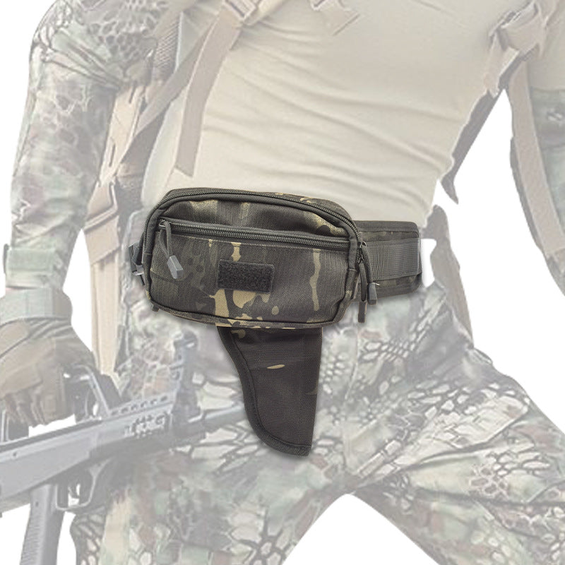 Tactical Gun Holster Waist Pack | EDC Concealed Pistol Belt Pouch