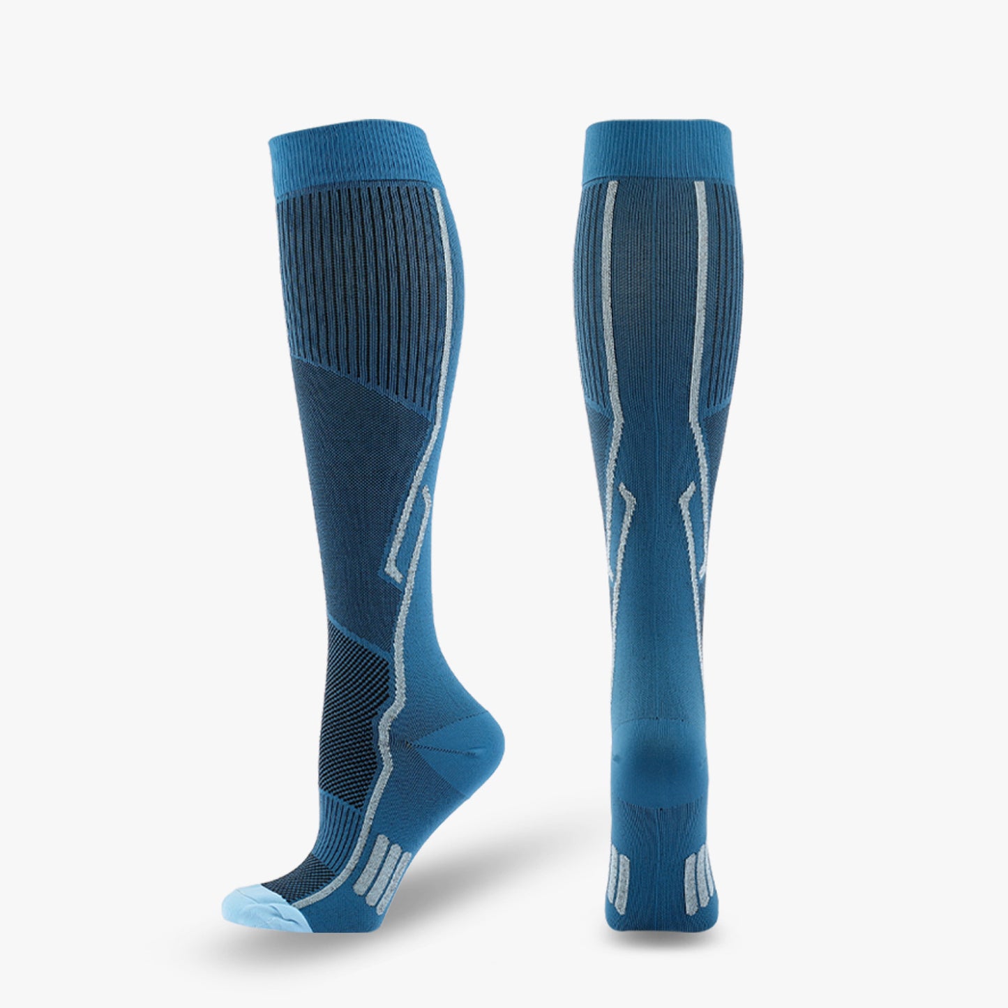 Elite Performance Compression Socks - Long Tube Sports Support for Men & Women