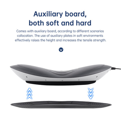 Smart Lumbar Traction Massager | Heated Back Stretcher with Air Pressure Relief & Cervical Support