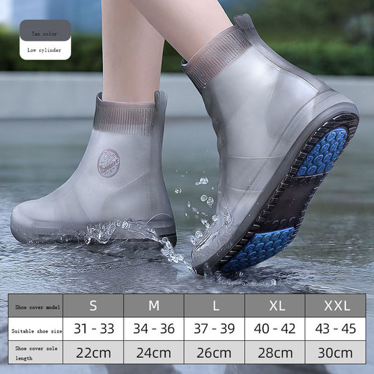Reusable Waterproof Silicone Rain Shoe Covers