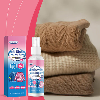 Clothing Anti-Static and Wrinkle Release Spray for Smooth, Static-Free Fabric