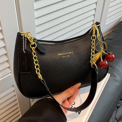Versatile One Shoulder Crossbody Chain Dumpling Bag