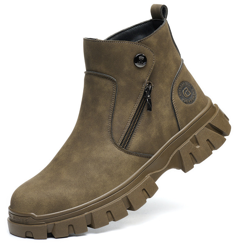 Welders' Labor Protection Anti Smashing and Anti Piercing Safety Shoes