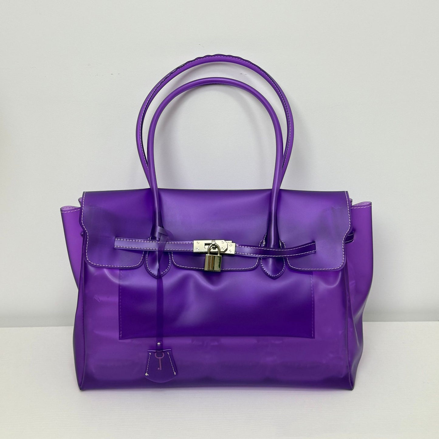 Jellyfirkin New Summer Style Jelly Tote Shoulder Bag