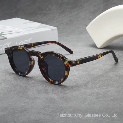 Vintage Round Small Frame Sunglasses | Unisex Fashion UV Protection Shades